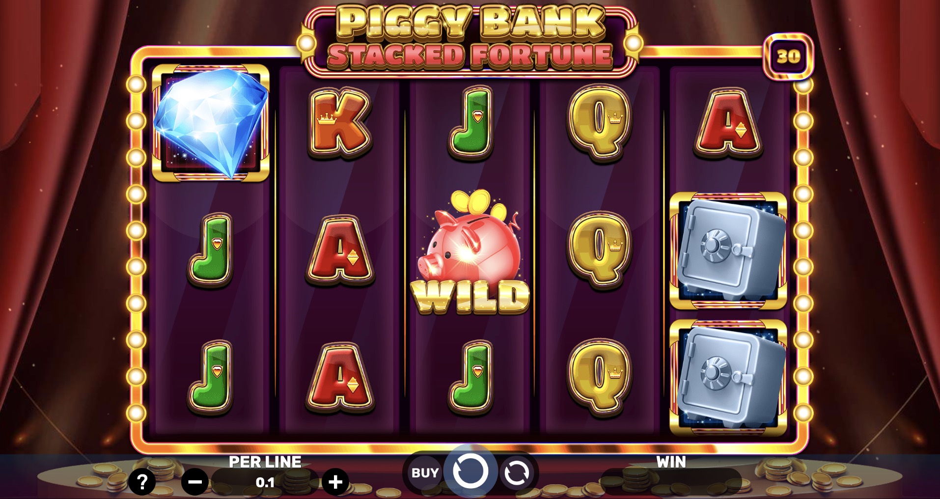   Piggy Bank Stacked Fortune  Spinomenal  Casino Pharaon